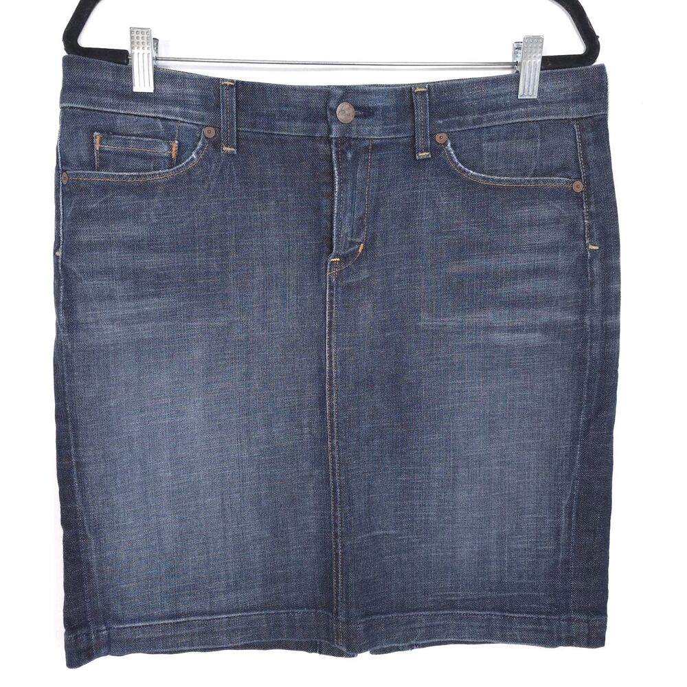 CITIZENS OF HUMANITY Denim Skirt Novak 358 Women 32 Pencil USA Made 358001